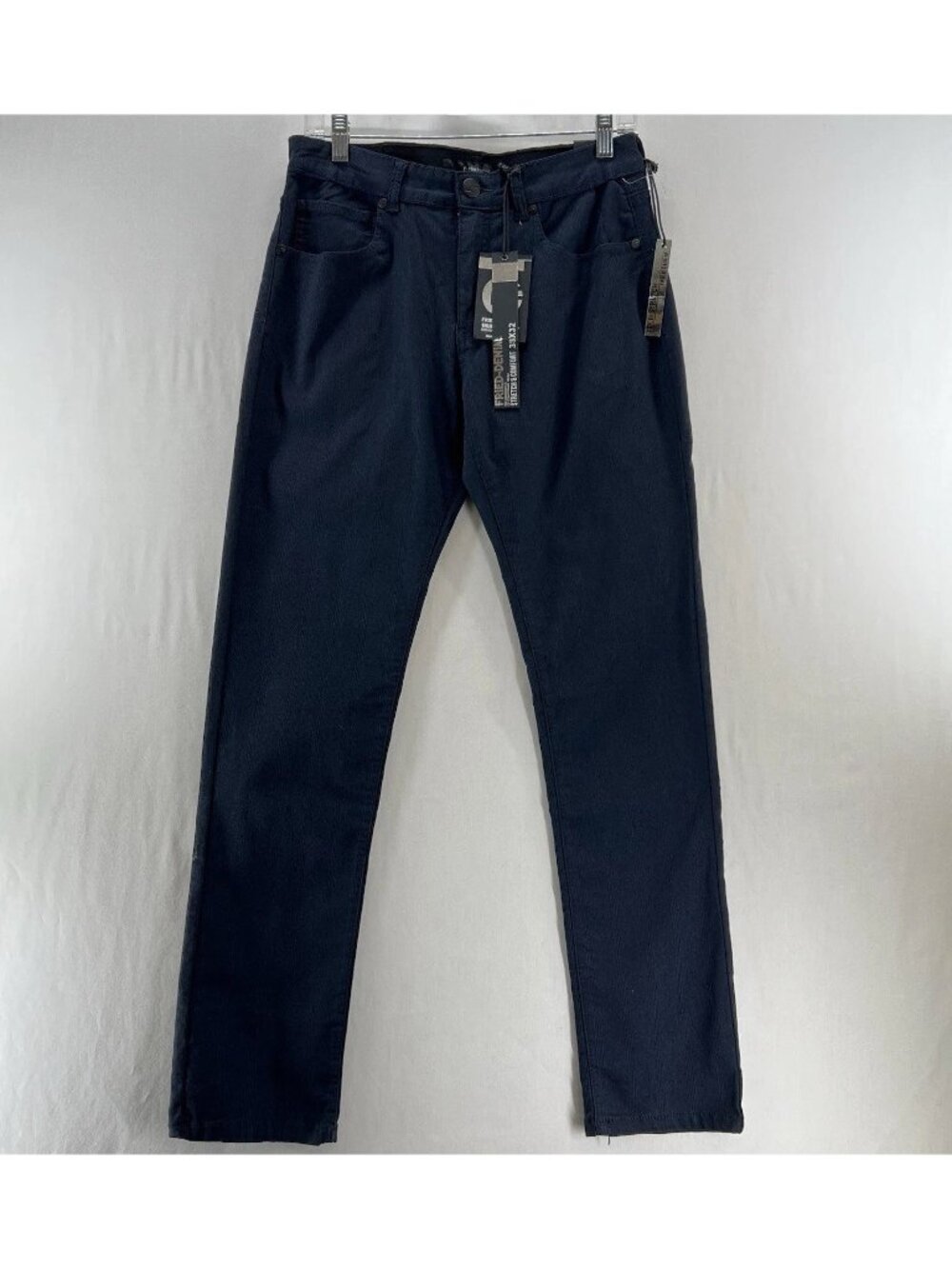 Fried Denim Skinny Tech Comfort & Stretch Pants Mens 38x32 Textured Casual Blue